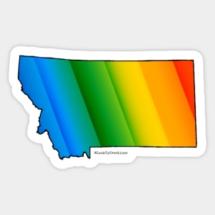 Montana Rainbow Sticker